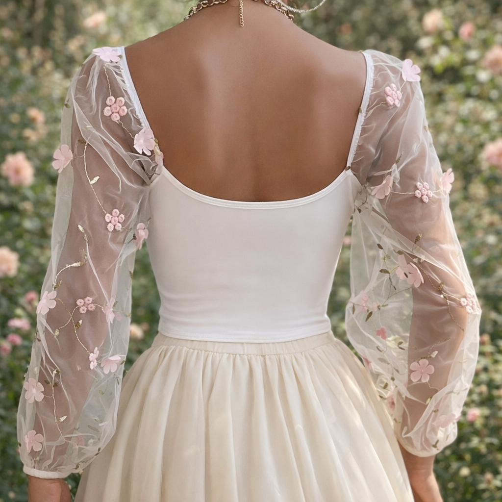 Elain’s Garden Corset Top