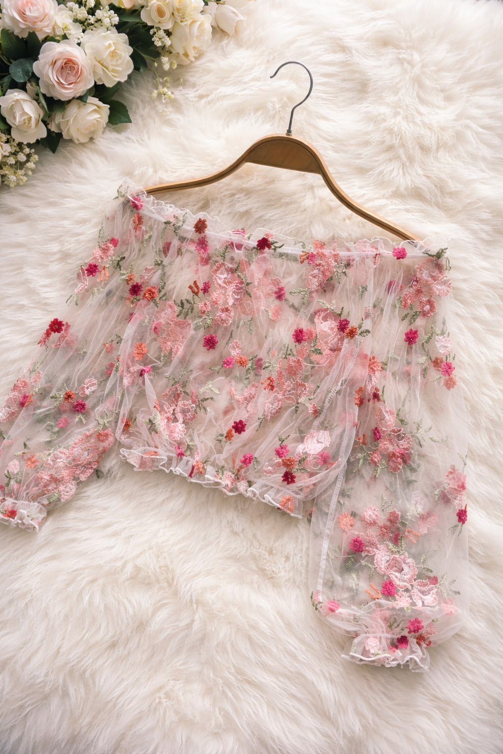 Elain Archeron Spring Court Lingerie | ACOTAR Inspired Floral Romantasy Intimates
