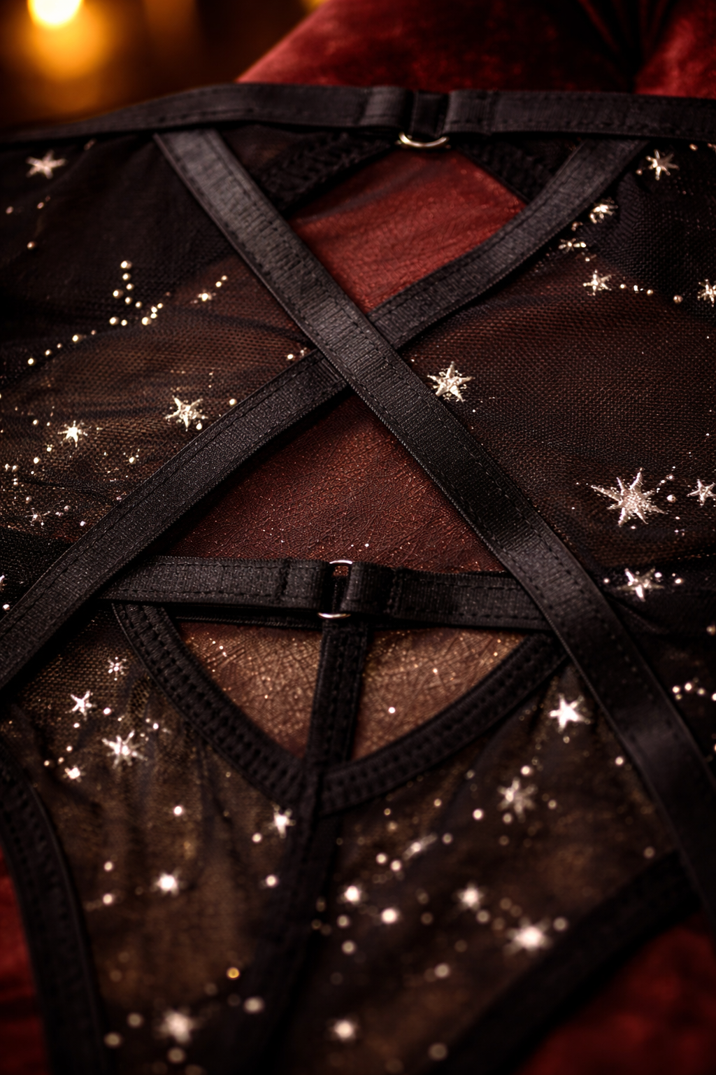 Night Court Starlight Lingerie Set | ACOTAR Inspired Starfall Book Merch