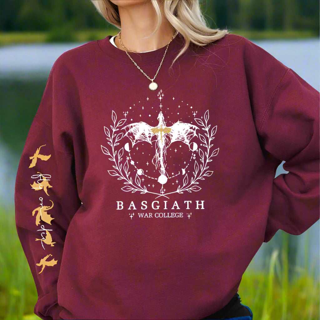 Fourth Wing Sweatshirt Cotton