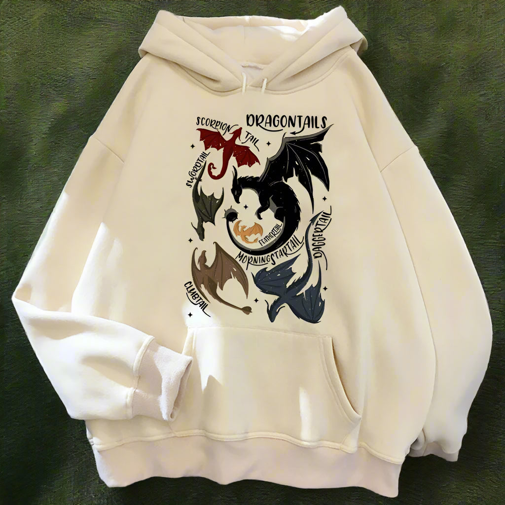 Fourth Wing Hoodie with Cap