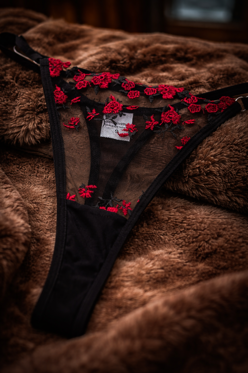 Cassian Night Court Lingerie Set | Illyrian General Inspired Crimson & Black Intimates