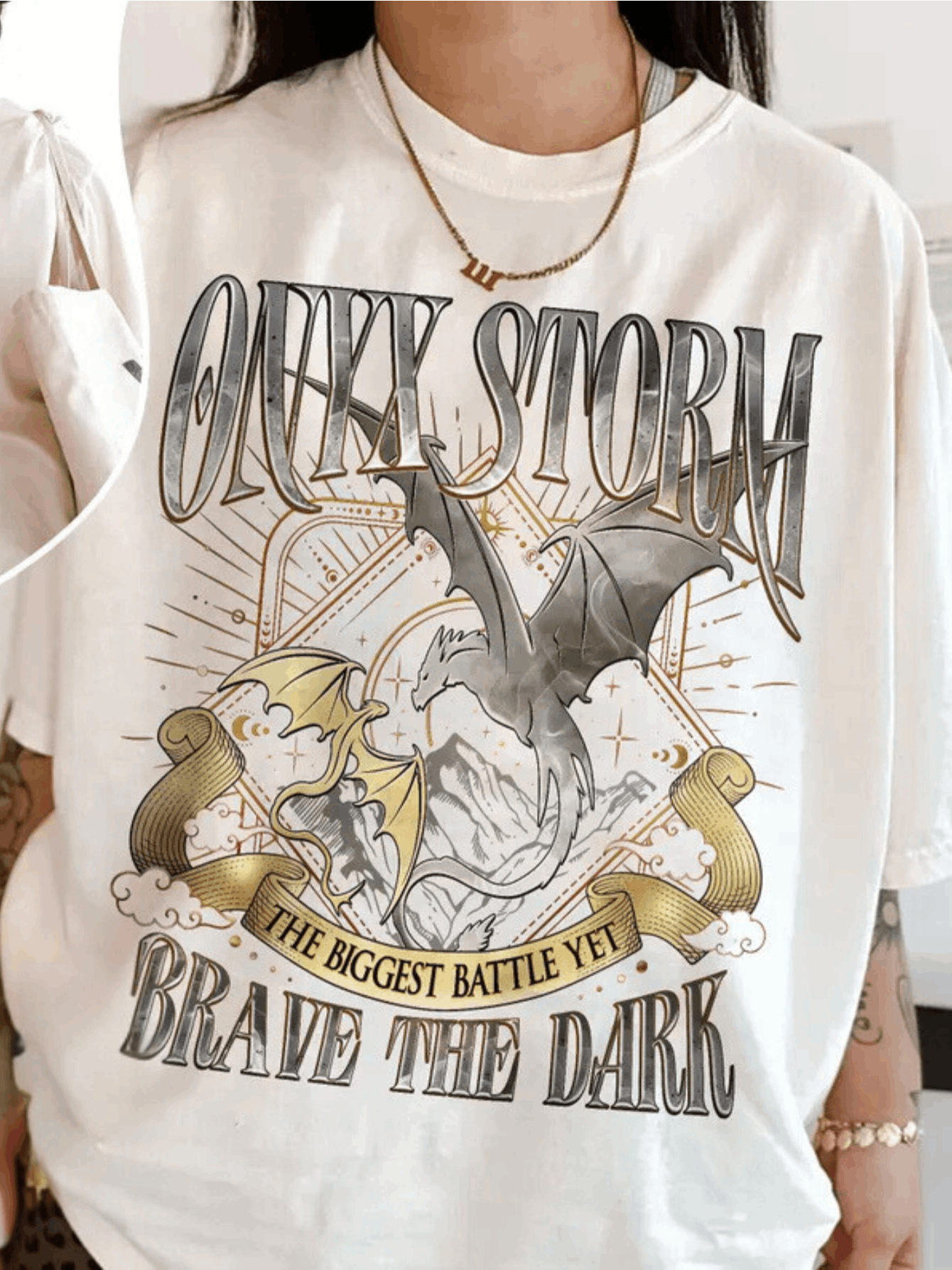 Onyx Storm T-Shirt 100% Cotton