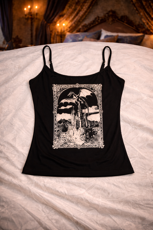 The Basgiath Academy Cami | Dragon Rider Woodcut Illustration