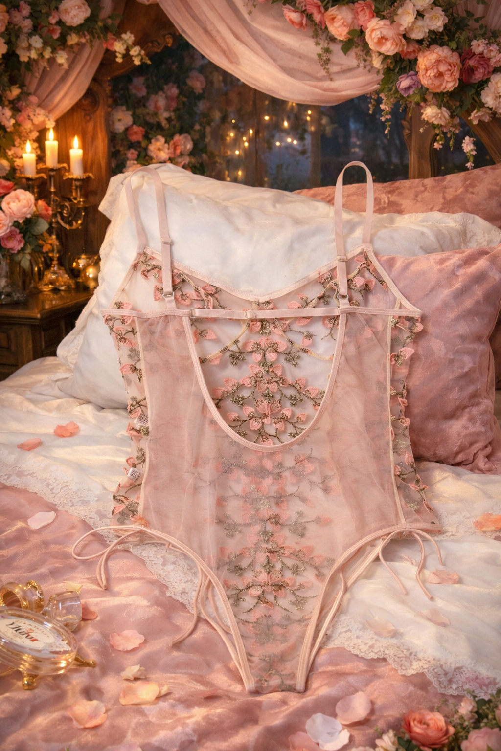 Elain Archeron Spring Court Lingerie | ACOTAR Inspired Floral Whisper Intimates