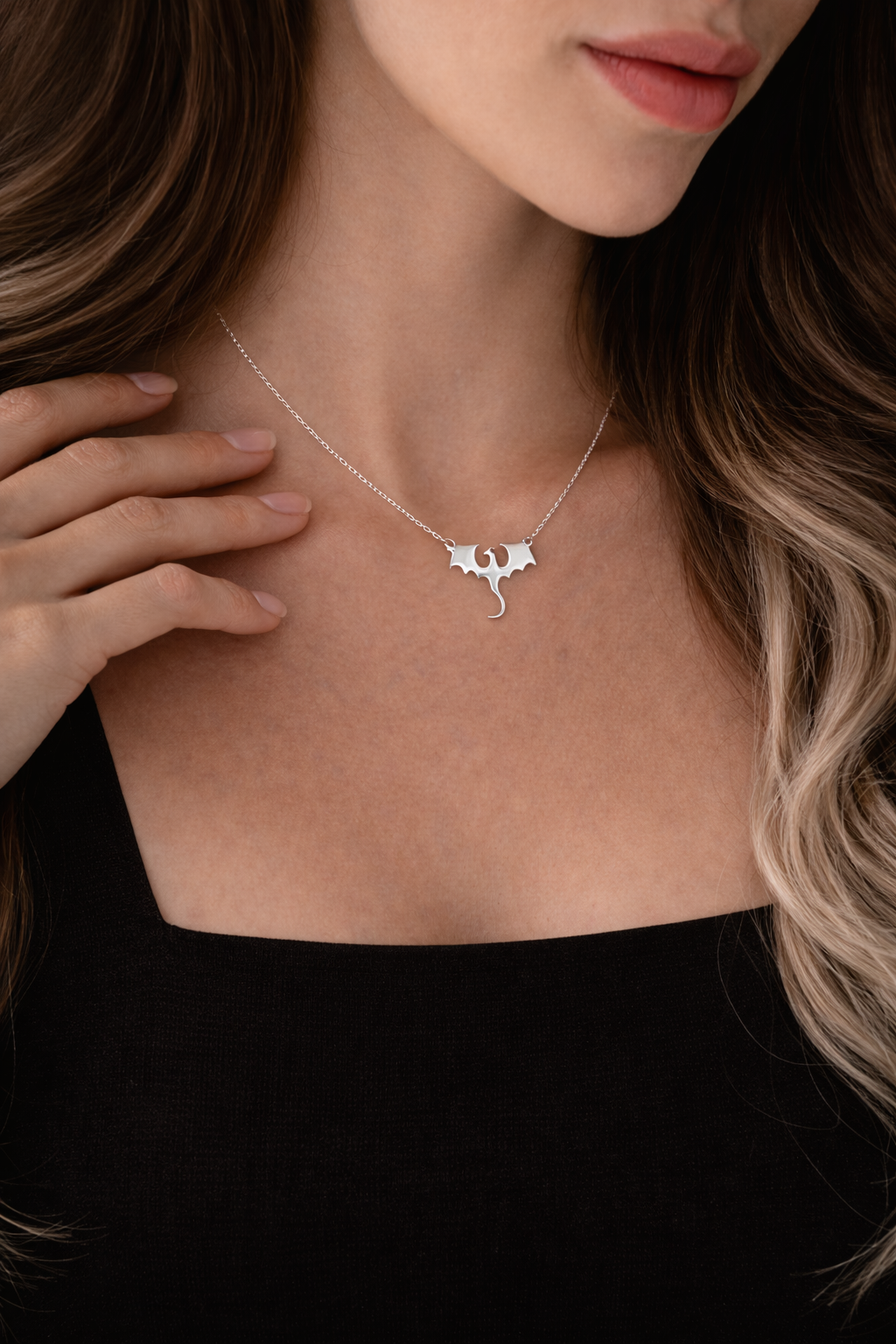 The Dual Bond Dragon Necklace | Gold & Silver Rider Pendants