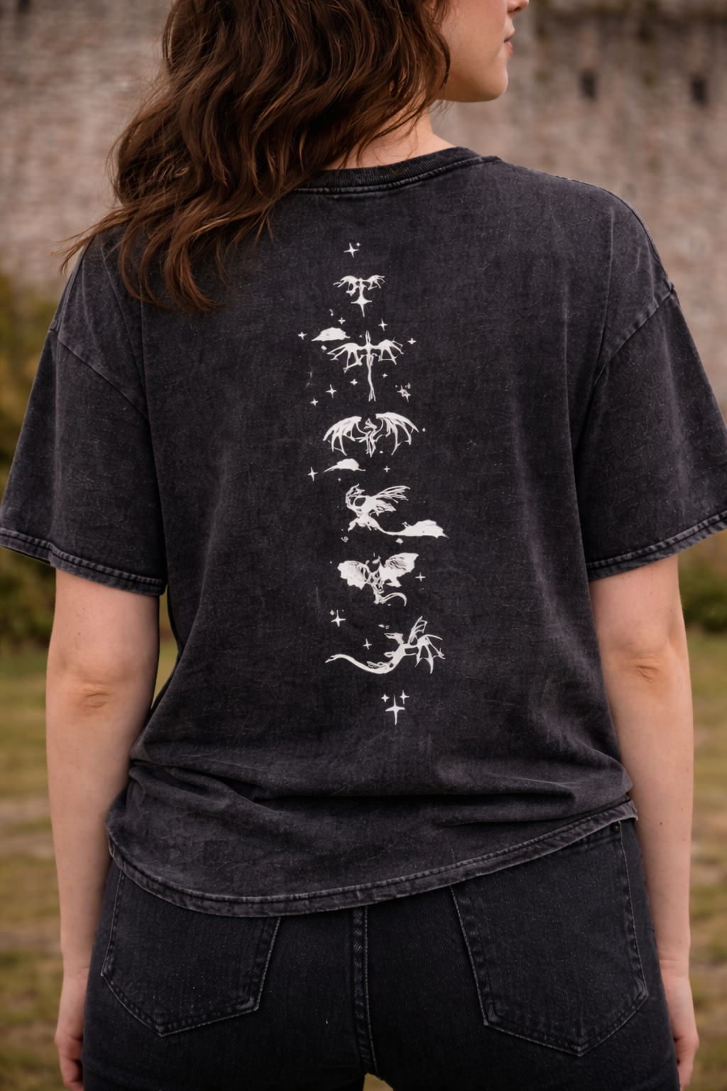 Basgiath War College Dragon Rider Tee | Fourth Wing Inspired Bookish Graphic T-Shirt