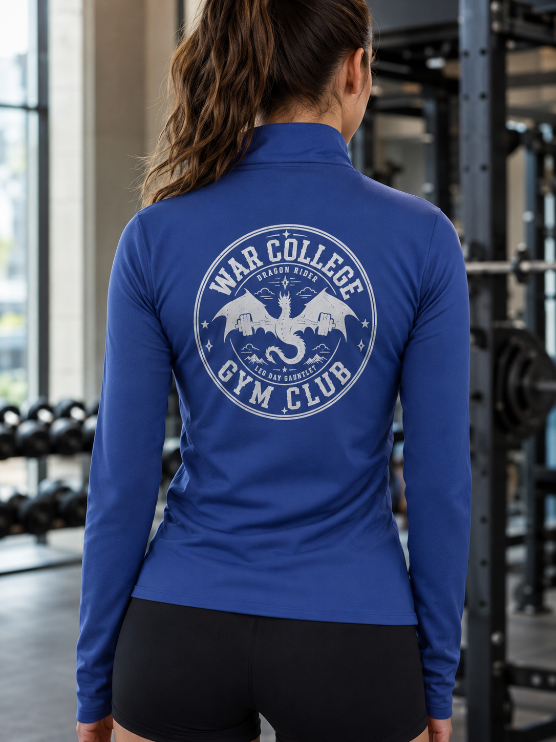 Dragon Rider Gym Club Quarter-zip Pullover