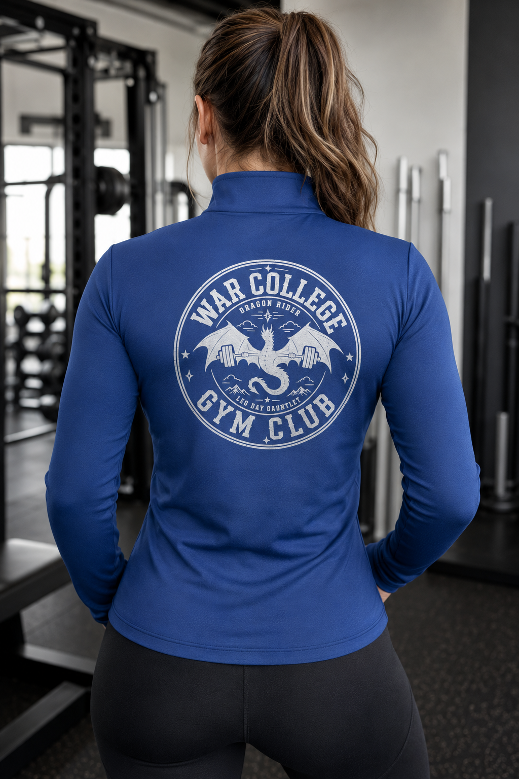 Dragon Rider Gym Club Quarter-zip Pullover